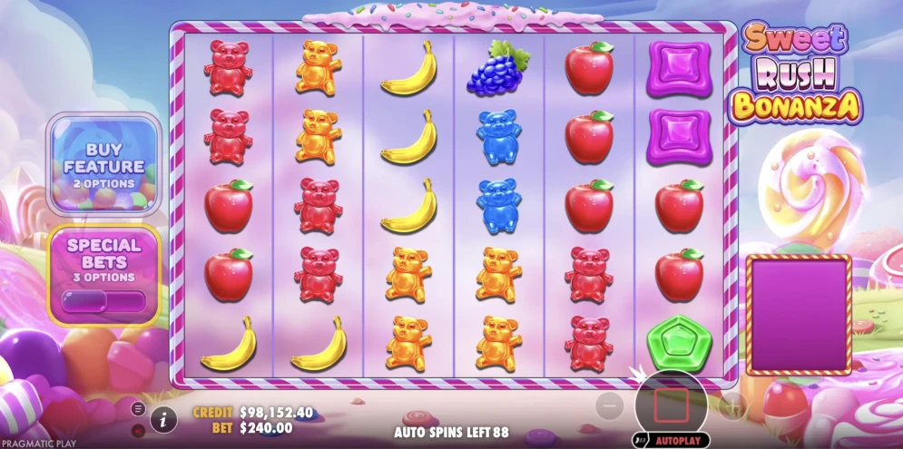 Sweet Rush Bonanza Slot
